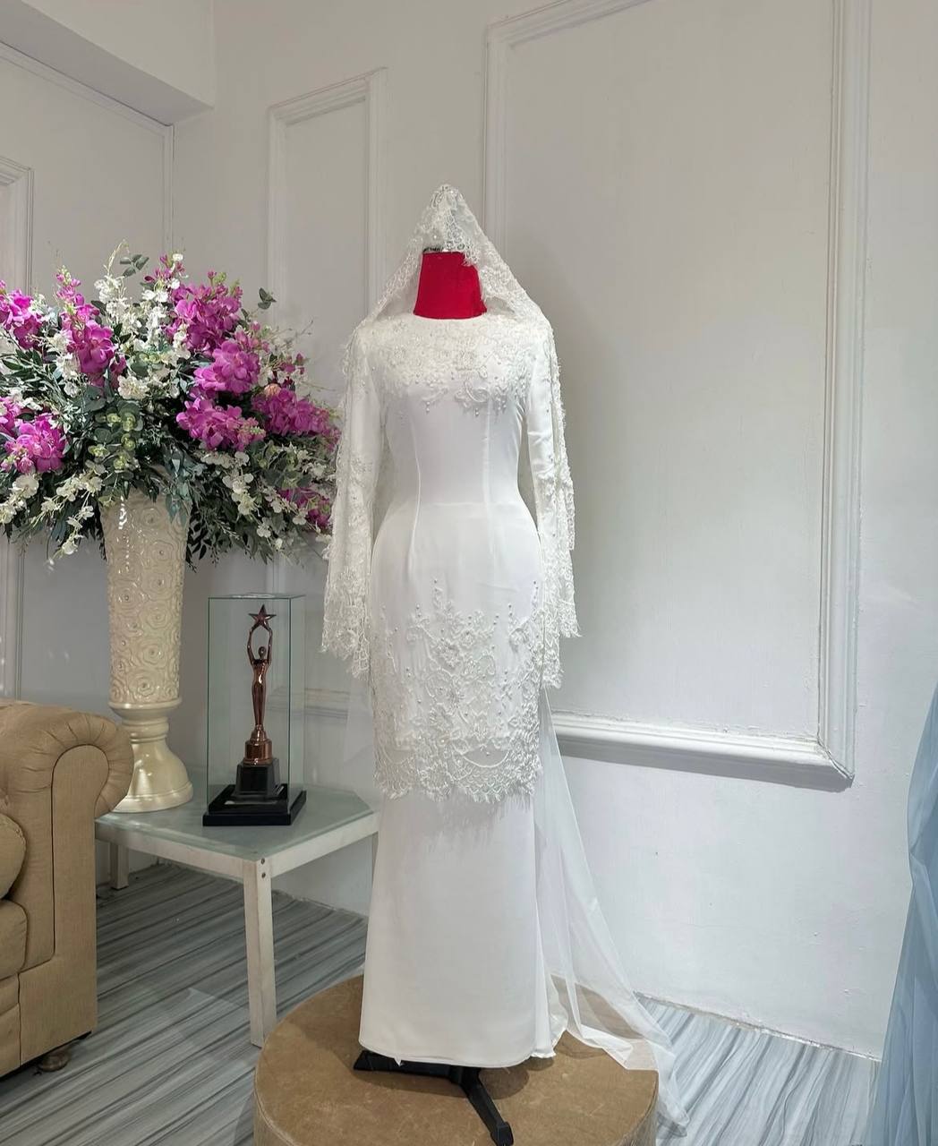 Classic White Veil